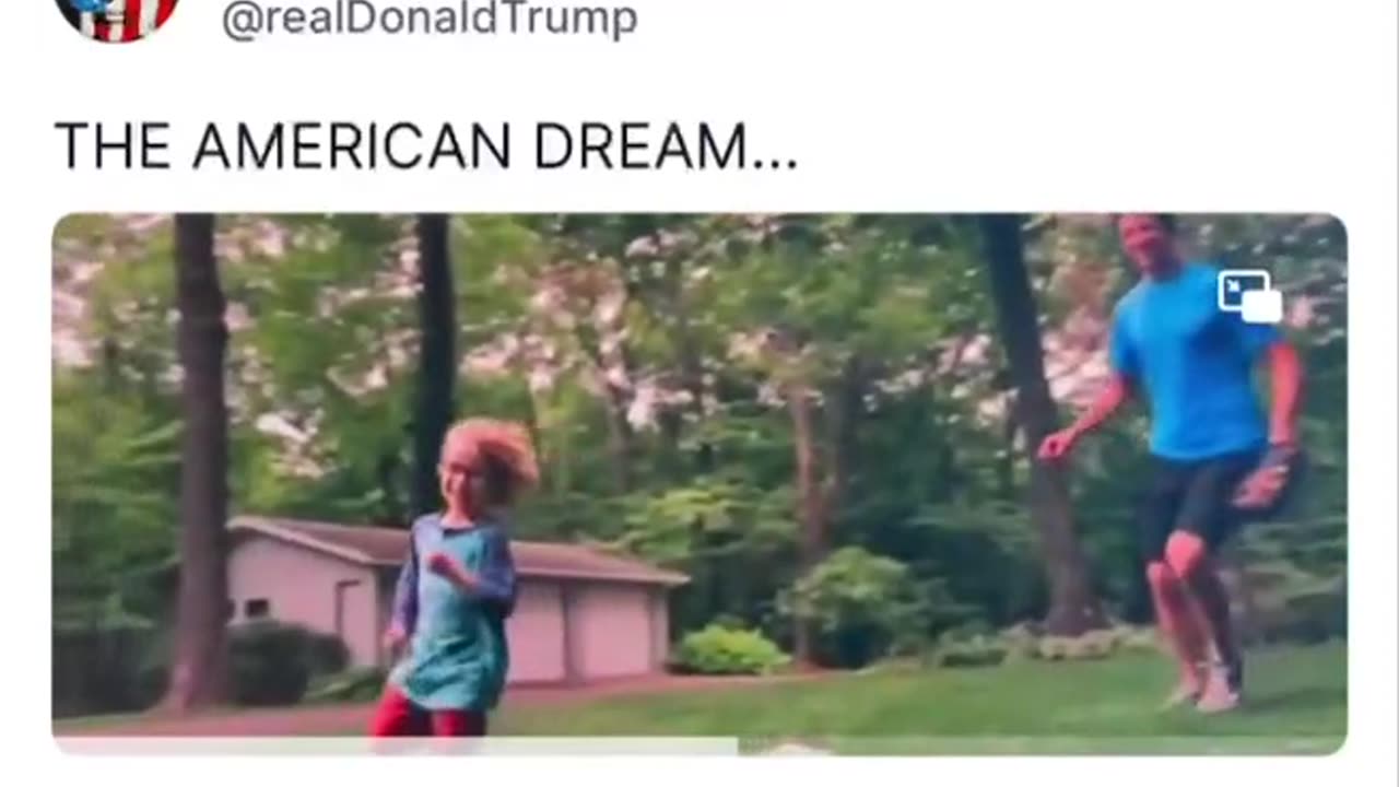 在越來越強大的川普總統治理下，美國夢…正在回歸～