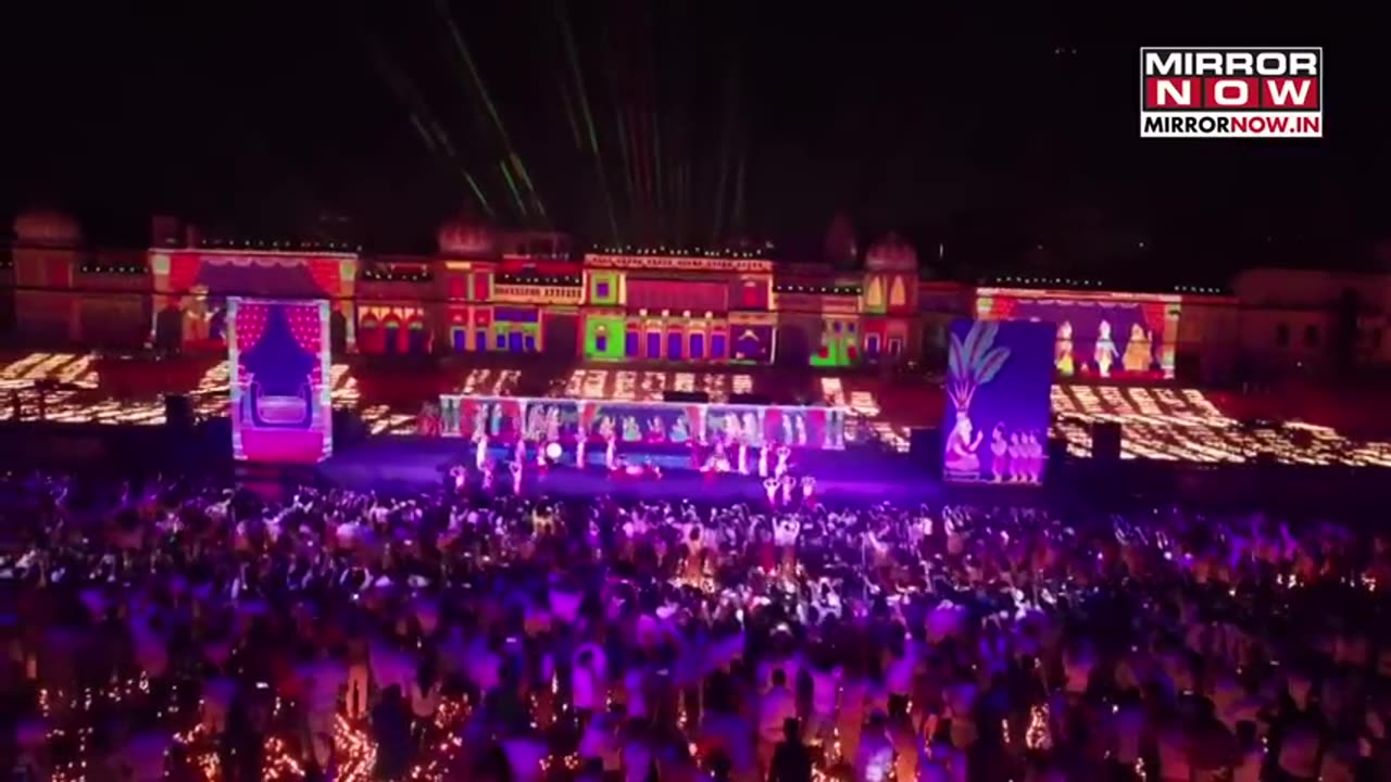 Ayodhya Dazzles With Lights & Festive Cheer; Deepotsav Sets 2 World Records With 26 Lakhs Diyas Lit