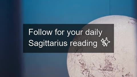 Daily Horoscope | Sagittarius 🌟