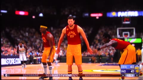 NBA2K: Indiana Pacers vs Denver Nuggets (Buzzer Beater)