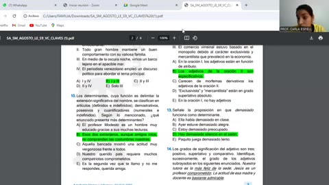 VONEX SEMIANUAL 2025 | Semana 09 | Lenguaje
