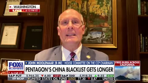 There is no such thing as the private sector in China: Rep. John Moolenaar