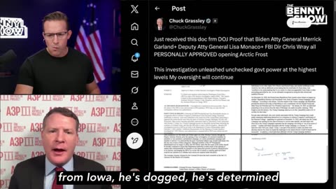 Mike Davis announces a grand jury will be launching on Crossfire Hurricane in January