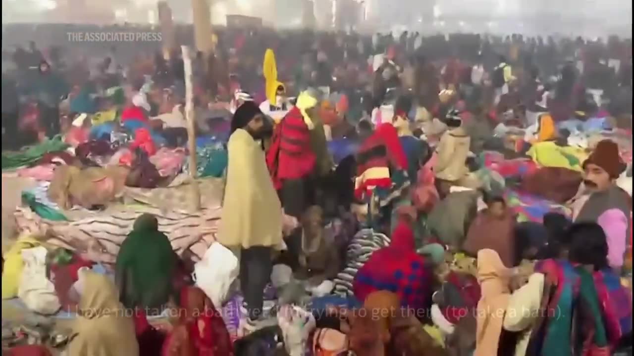 Eyewitness describes stampede at India's massive Maha Kumbh festival