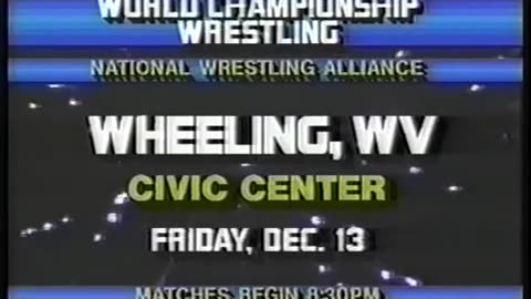 NWA JCP World Championship Wrestling Nov 23 1985 *GO HOME FOR STARRCADE*