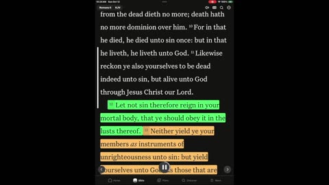WHOLE book of Romans auto read bible