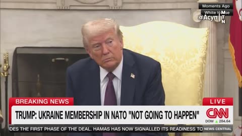 Reporter: Do you still think Zelenskyy is a dictator? Trump: Umm did I say that?