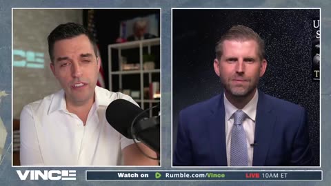 "We Win Or We're All Going To Be In Jail": Eric Trump Joins VINCE