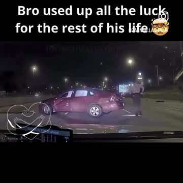 He really did use up all his luck