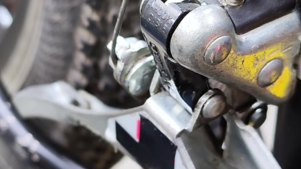 I applied grease to the front derailleur of my bike, made some adjustments, and it works fine