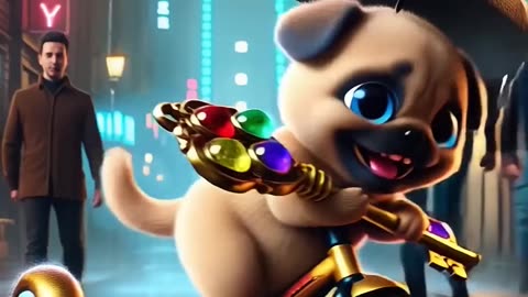 Dog Finds GIANT Magic Key, Unlocks MYSTERY Treasure Chest! 🔑💎