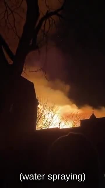 🇳🇱 🔥 The neo-Gothic church Vondelkerk, constructed 150 years prior, was recently engulfed by flames