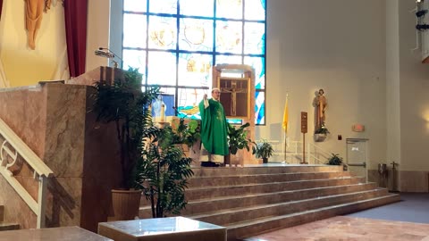 Father Martin Dunne homily 10/19/25 Luke 18:1-8