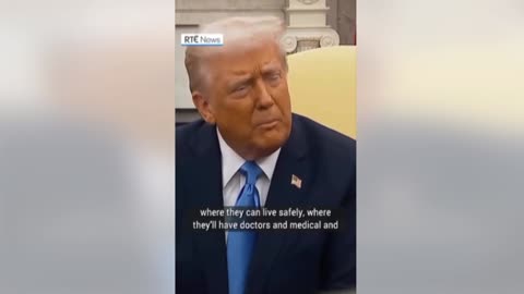 Trumps Says The USA Will Take Gaza Under "US Authority".