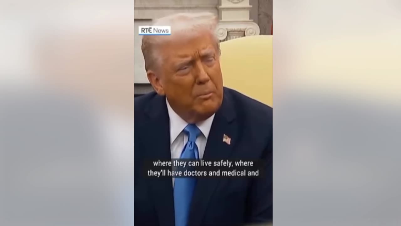 Trumps Says The USA Will Take Gaza Under "US Authority".