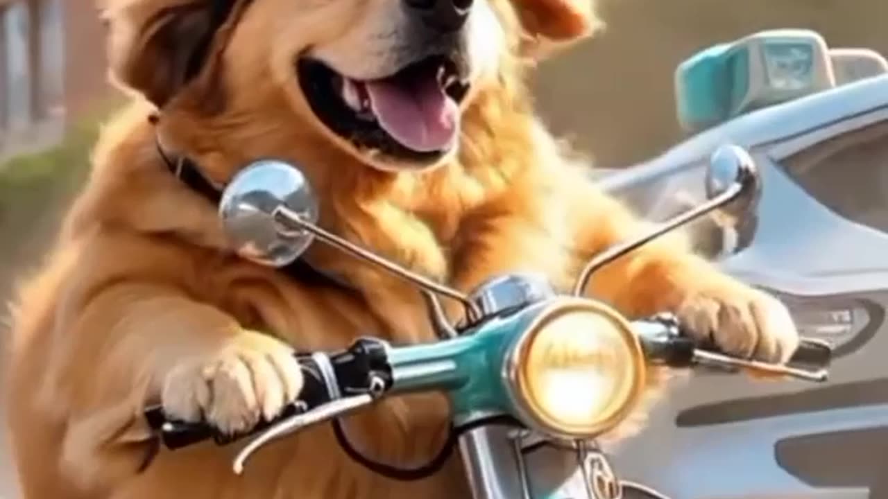 Funny cat and dog ai