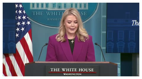 [MAGA] Trump's Press Secretary Karoline Leavitt Intro To First Press Conference