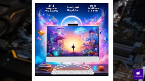 HP 22 inch All-in-One Desktop PC (2024 Model)