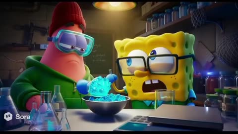 SpongeBob SquarePants meets breaking bad parody