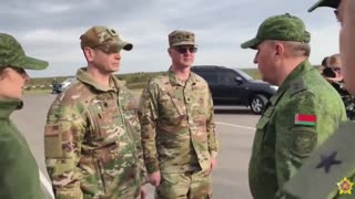 Cognitive Dissonance Incoming in Ukraine 😂 — US Air Force Officers Spotted at Russia-Belarus