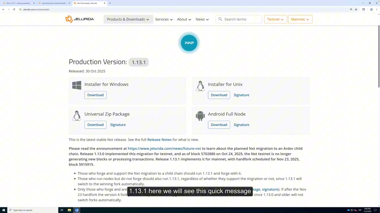 Nxt Migration to Ardor