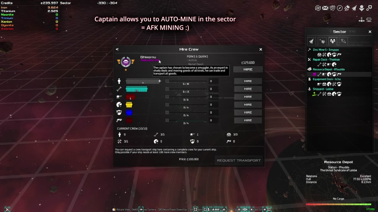 AVORION│How to START Making $$$ FASTER With a NEWBIE SHIP - Beginner's Guide 2025