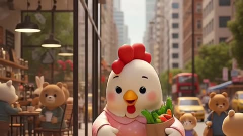 Chicken's Family | part 4 | Fun | Cartoon | ToonyWorldAi