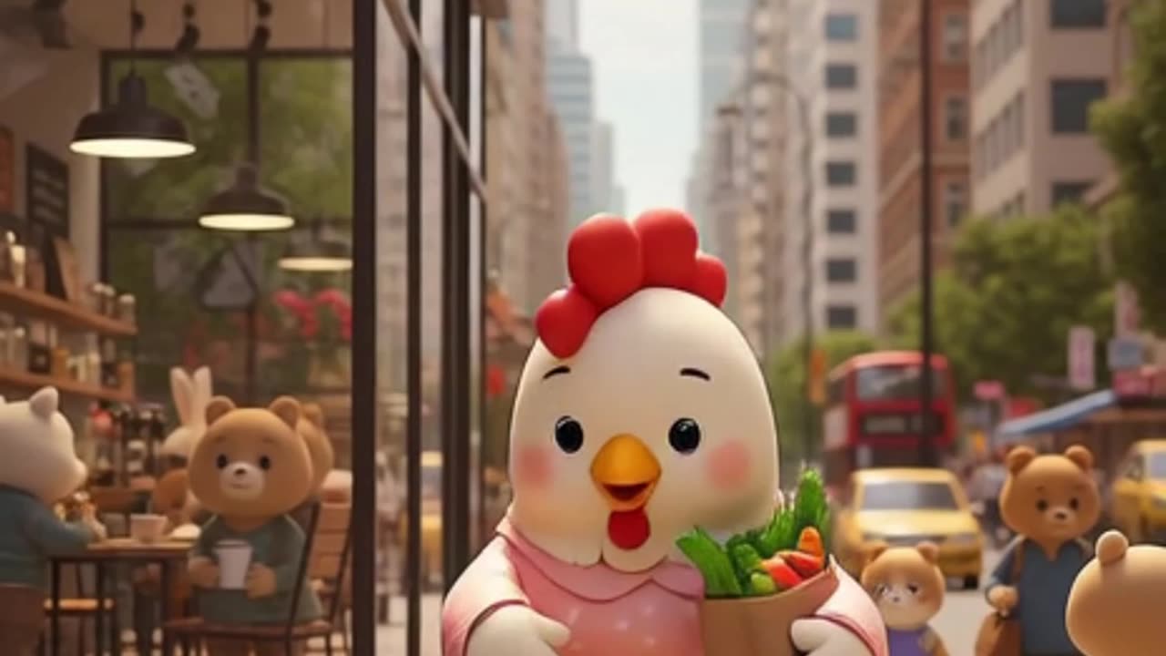 Chicken's Family | part 4 | Fun | Cartoon | ToonyWorldAi
