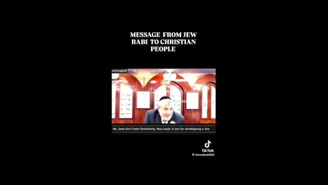 15+ minutes of Jews hating Christians...