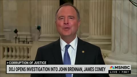 Schiff Goes Live on MSNBC to Blast Trump's Attack on the Rule of Law