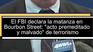 FBI declares premeditated and evil act of terrorism