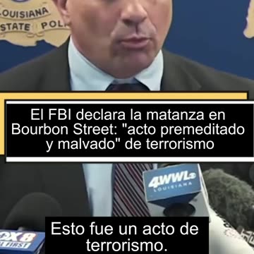 FBI declares premeditated and evil act of terrorism