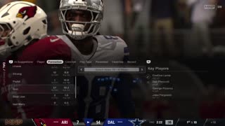 Monday Night Football | Cardinals @ Cowboys | Madden 26