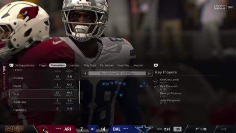 Monday Night Football | Cardinals @ Cowboys | Madden 26