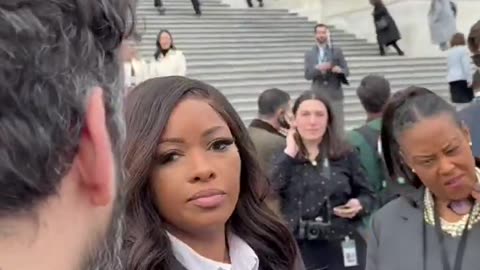 I just asked Congresswoman Jasmine Crockett if she had a message to Elon Musk.