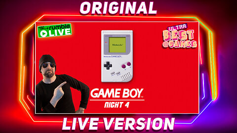 Game Boy Night 4 | ULTRA BEST AT GAMES (Original Live Version)