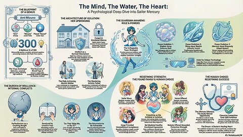 Sailor Mercury Is The Mind, The Water, And The Heart