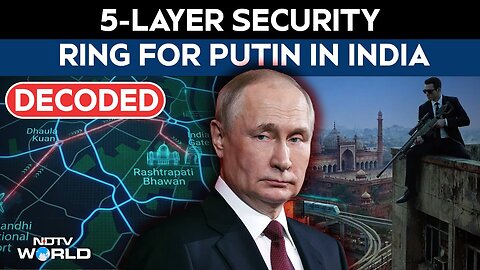 Putin India Visit News _ Commandos_ Snipers_ Drones_ AI_ 5-Layer Security Ring For Putin In India