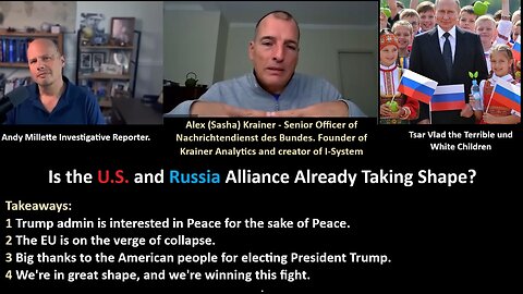 Alex Krainer NDB — Is the U.S. and Russia Alliance Already Taking Shape?