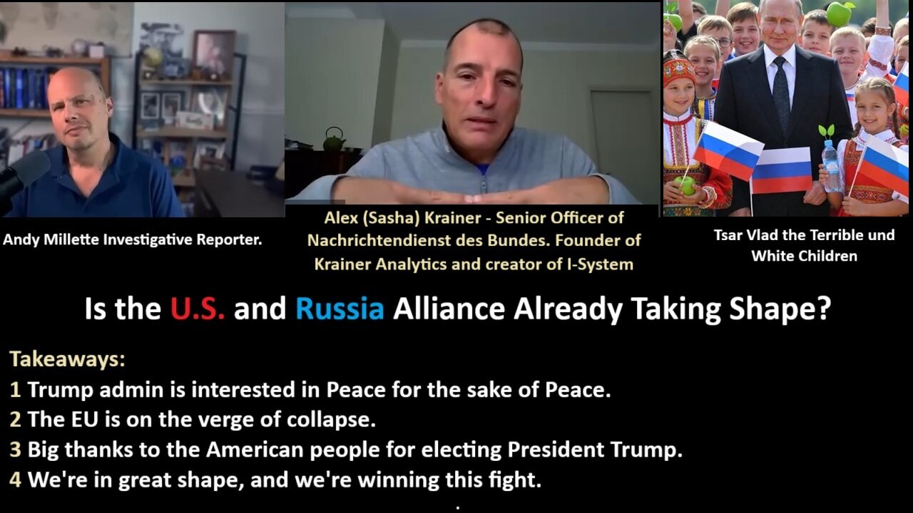Alex Krainer NDB — Is the U.S. and Russia Alliance Already Taking Shape?