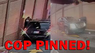 Officer Opens Fire On Suspect Who Pinned Cop Against Wall With Vehicle - LEO Round Table S10E199
