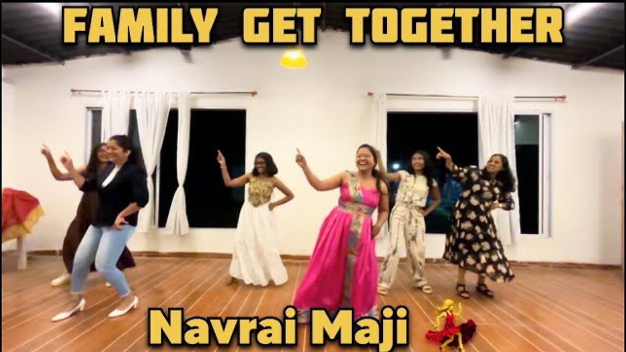 Family Dance Performance on “Navrai Maji Ladachi” | Traditional Marathi Song | Celebration