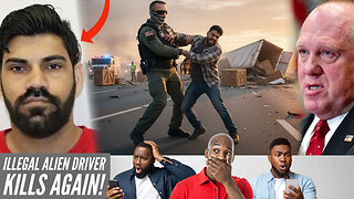 ANOTHER ILLEGAL IMMIGRANT TRUCK DRIVER Crashes, Killing Innocent Couple | Gavin Newsom's California