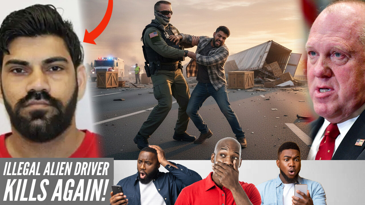 ANOTHER ILLEGAL IMMIGRANT TRUCK DRIVER Crashes, Killing Innocent Couple | Gavin Newsom's California