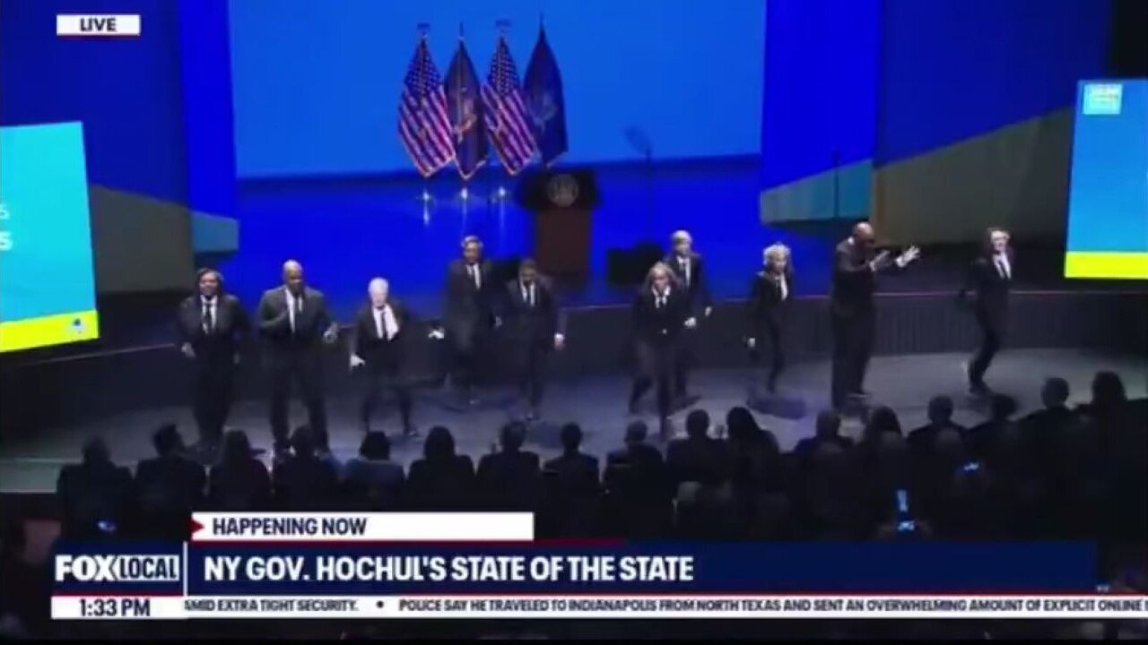 New York Governor Kathy Hochul's State Of The State Address Featured A Cringey Dance Troupe