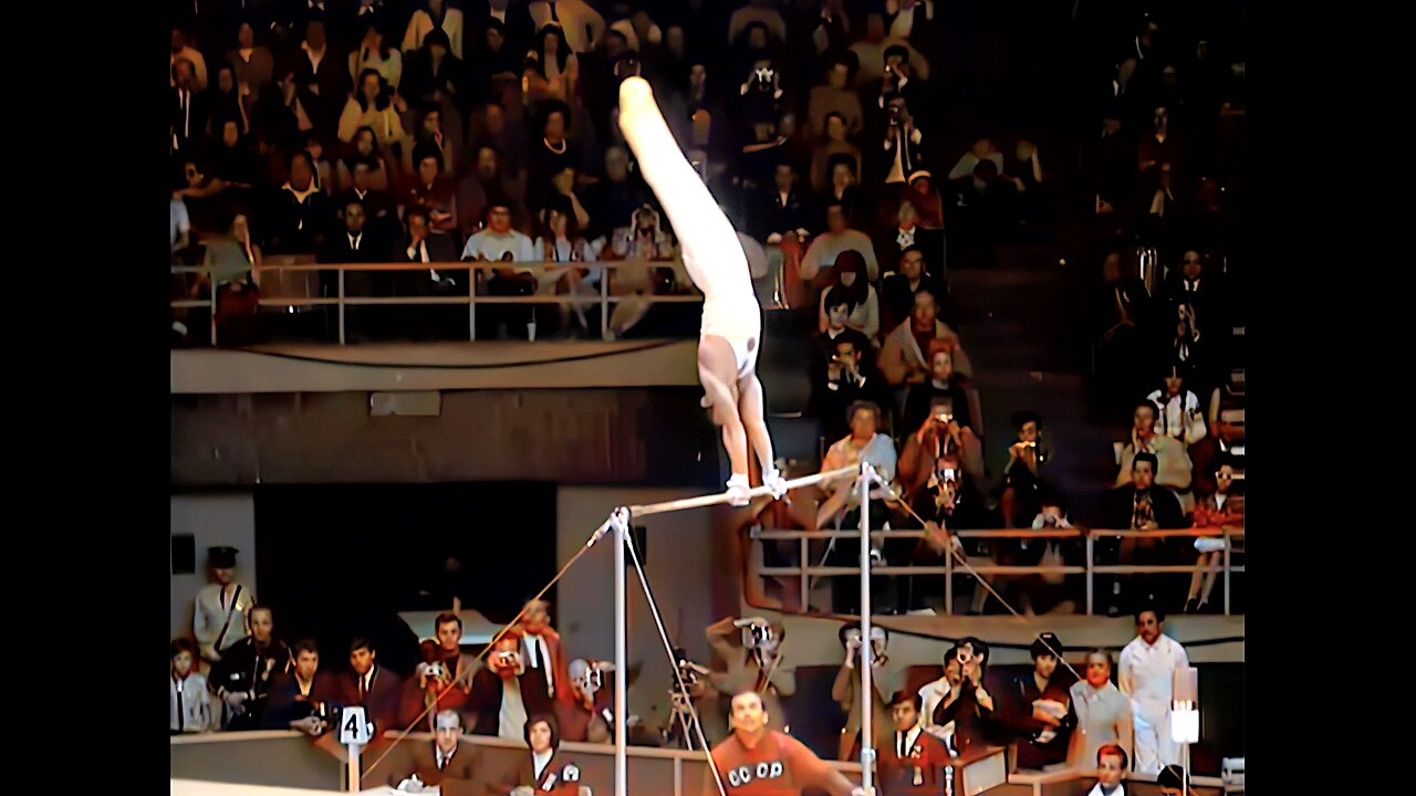 Mikhail VORONIN🟥🥇HB EF 1968 Mexico City *in colour* (4K)