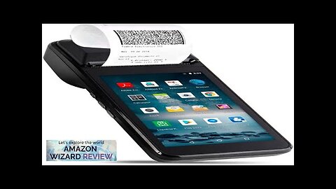 POS PDA Receipt Printer 58mm High Speed Thermal Printer with Android 8.1 Review