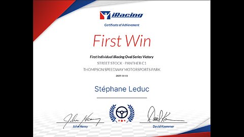 VOD Twitch #139 Une première victoire en Oval !