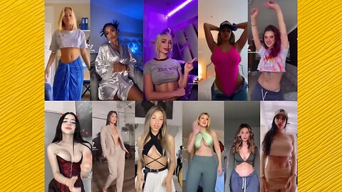 No bra tiktok challenge compilation ❤️‍ClipchampGirls 2025