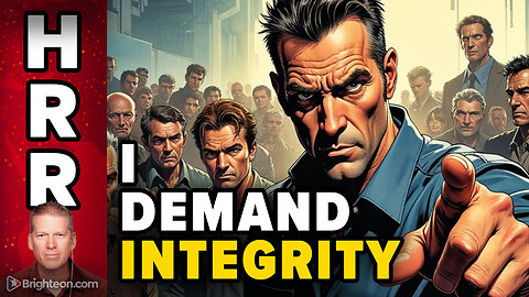 I DEMAND INTEGRITY from others, just as I demand it of myself